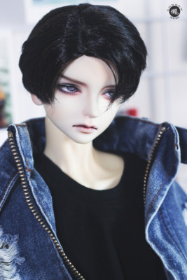 taobao agent Lazy baby BJD puppet wig SD 3 4 6 points Uncle Soul Side Side Love Dou milk silk short hair Daily fake hair