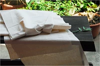 Чистое хлопковое ручное рука -натяжение ромб перец ткань
