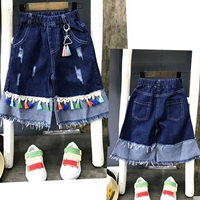 Mùa hè đặc biệt cho trẻ em Quần giải phóng mặt bằng Quần short denim nam 2018 Xử lý không hồi hương quần jean bé gái xuân hè