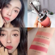 Air cushion blush chính hãng nude trang điểm dưỡng ẩm làm sáng da tự nhiên khả năng sửa chữa rouge khí chất màu đỏ bột rung mạng đỏ