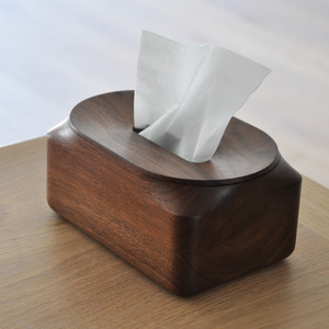 [不然] 中式禅意方圆合一纸巾盒