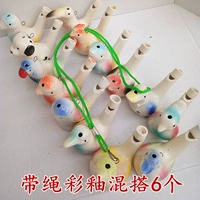 6 случайно из веревки красочный глазурь маленький свисток