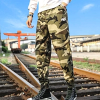 Желтый камуфляж наклонный карман (четыре кармана)