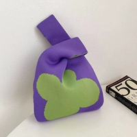 Четырехлиф -фиолетовый фиолетовый зеленый