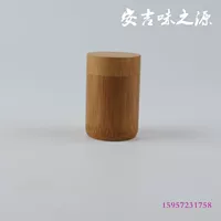 Бамбуковая зубочистка цилиндра Творческая портативная зубочистка коробка портала зубочистка коробка чай