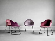 Ke Daxia thiết kế nội thất sáng tạo sang trọng Weisu ghế làm đẹp câu lạc bộ thời trang đơn giản ghế giải trí ăn uống ghế cuốn sách ghế - Đồ nội thất thiết kế