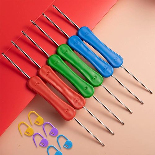 Крючок для вязания ручной работы, плетеный детский набор материалов, обувь, кукла, сумка, свитер, «сделай сам»