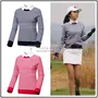 2017 mùa thu và mùa đông mới Hàn Quốc mua thương hiệu golf ladies thời trang windproof áo len thể thao áo len áo len cảdigan