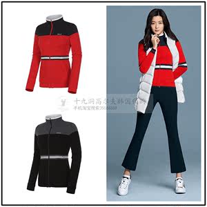 2017 mùa thu và mùa đông mới Hàn Quốc mua golf của phụ nữ ladies knit dây kéo cardigan áo len thể thao áo len