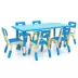 Baocheng Harvard sáu bàn trẻ em điều chỉnh bàn ghế gói mẫu giáo dài bàn nâng học viết bàn - Phòng trẻ em / Bàn ghế Phòng trẻ em / Bàn ghế
