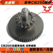 Trung tâm bộ phận động cơ làm mát bằng nước Zongshen CB250-A - Xe máy Gears