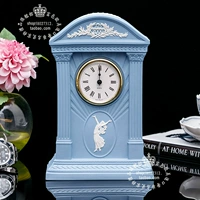 Подарочная коробка британская Wedgwood Jasper Relief 2000 Millennium Ceramics Clock Clock Clock Spat Swing Swing