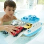 Hoa Kỳ Đồ Chơi Màu Xanh Lá Cây lớn miệng cá phà trẻ em tắm đồ chơi tắm mùa hè hồ bơi nổi thuyền đồ chơi nước cho bé