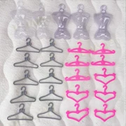 [10 Gói] Phụ kiện đồ chơi Barbie Quần áo Móc áo Mô phỏng Nhà Cô gái Đồ chơi