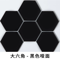 Большая шестигранная черная тупая лапша