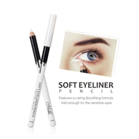 Matte màu trắng tinh khiết bút kẻ mắt bút chì lông mày không thấm nước eyeliner bên trong là không nở dưới bút kẻ mắt nằm tằm bút cos ánh sáng cao bút gel kẻ mắt maybelline