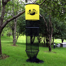 садок 黑坑江湖鱼护40涂胶45防挂黑坑35网渔网兜铝合金万向定位渔护渔具