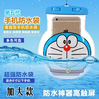 Защита мобильного телефона, универсальная мультяшная милая непромокаемая сумка, водонепроницаемая сумка для плавания, сумка через плечо, сенсорный экран