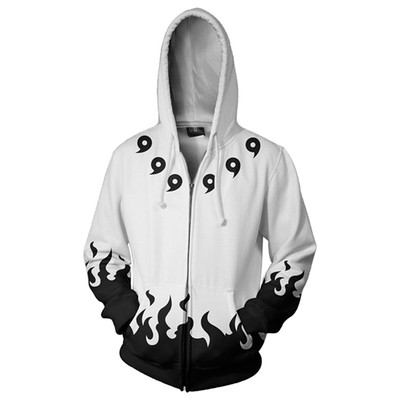 taobao agent Naruto, hoody with zipper, sweatshirt, jacket, 3D