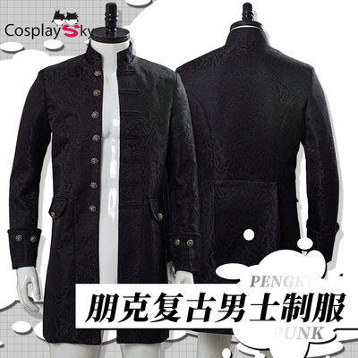 taobao agent Black retro clothing, halloween, cosplay, punk style