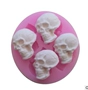 Halloween khoai môn silicone lỏng fondant khuôn nướng bánh trang trí gốm mềm làm đồ trang sức thủ công tự làm khuôn làm bánh bao