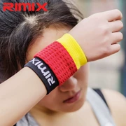 Vòng đeo tay cách nhiệt thấm hút mồ hôi công nghệ cao RIMIX nam và nữ đạp xe chạy thể dục bóng rổ thấm mồ hôi thể thao bảo vệ cổ tay - Dụng cụ thể thao