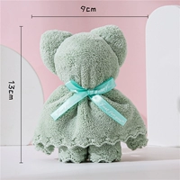 Зеленый, с медвежатами