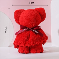 Красный, с медвежатами