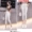 Vụn lỗ micro-lale quần phụ nữ 2018 mùa xuân và mùa hè mới của Hàn Quốc phiên bản của kích thước lớn Slim tua loa bảy quần rộng quần chân
