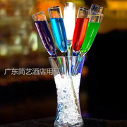 Sáng tạo cocktail kính màu thủy tinh rượu sâm banh kính thanh rượu vang thiết lập hàng hóa gia dụng ly rượu ly biển