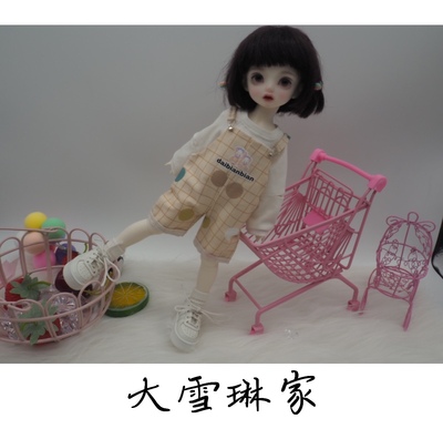 taobao agent Wear flat bjd baby clothes 6 -point doll clothing casual khage back with shorts yosd