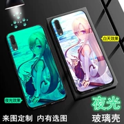 Anime kiếm thần tên miền Huawei P20 vỏ điện thoại di động mate20pro kính sáng P10 tùy chỉnh nova4 Tong người 3i - Phụ kiện điện thoại di động