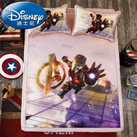 Disney cho trẻ em băng lụa mat ba mảnh Marvel Iron Man 1,8 1,2 m 1,5 m không khí có thể gập lại điều Ruanxi - Thảm mùa hè chiếu mây tự nhiên