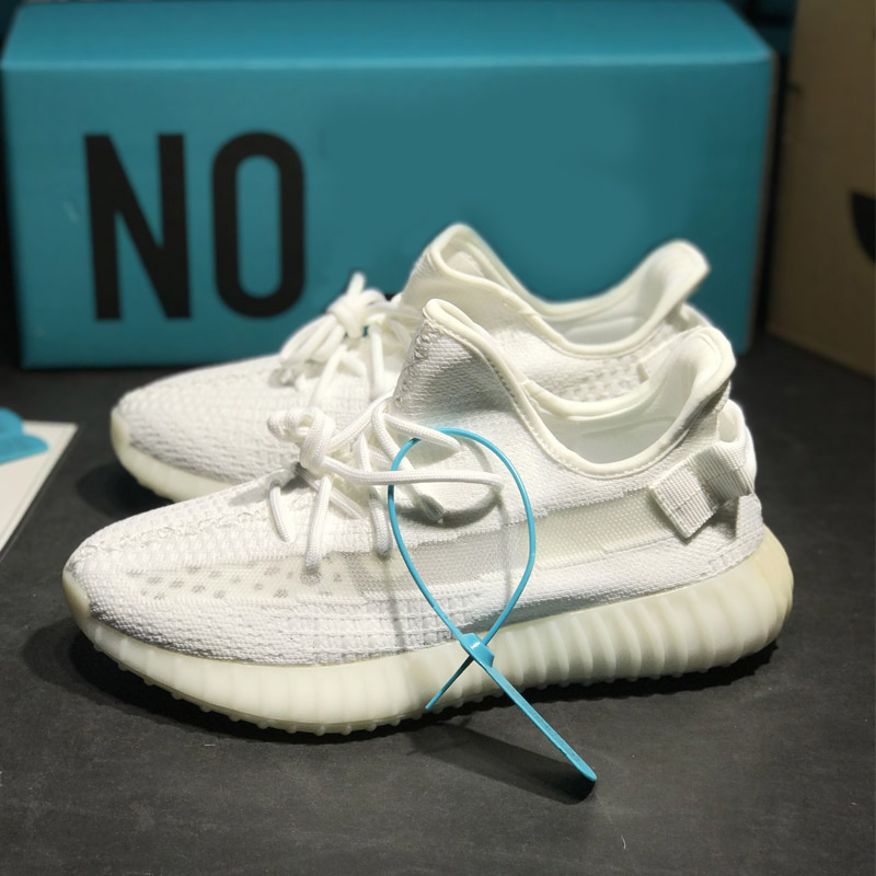 White Ice CreamWhat a blast Coconut shoes 350 Pure white ice cream Genuine Ice blue babysbreath dirty orange quality goods Official website Putian Men's and women's shoes