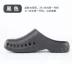 Medical operating room slippers for women, non-slip breathable laboratory hole-toe toe men's shoes, ICU doctor's special surgical shoes 