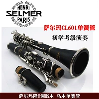 Salma 17 nút B phẳng clarinet Bb clarinet mun mạ bạc R13 - Nhạc cụ phương Tây đàn morrison