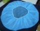 Толстая круглая шляпа 35 граммов синего 10 (испытаний)