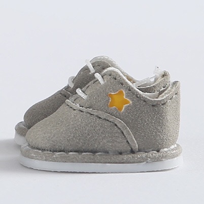 Grey Bean ShoesOB11 Baby shoes Star shoes bjd  holalaYMY Plastid body9molly shoes 8 points bjd