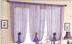 Занавески для дверей 加密线帘3*3装饰帘隔断帘门帘韩式窗帘婚庆玄关帘流苏帘子成品