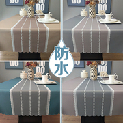 Bắc âu không thấm nước khăn trải bàn chống bỏng dùng một lần bảng màu rắn vải hình chữ nhật bàn cà phê mat đơn giản hiện đại khăn trải bàn