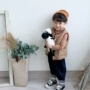 Trẻ em mặc vest trẻ em 2018 thu đông mặc mới 1-3 tuổi em bé Hàn Quốc mặc áo vest đôi vai bé trai áo gile cho bé trai