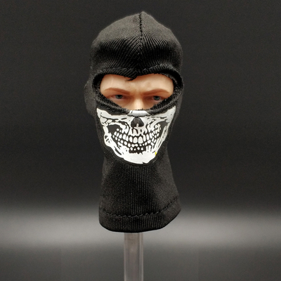 taobao agent 1/6 soldier scene accessories DAM tactical skull hat 3A sneak mask head cover BJD doll body model