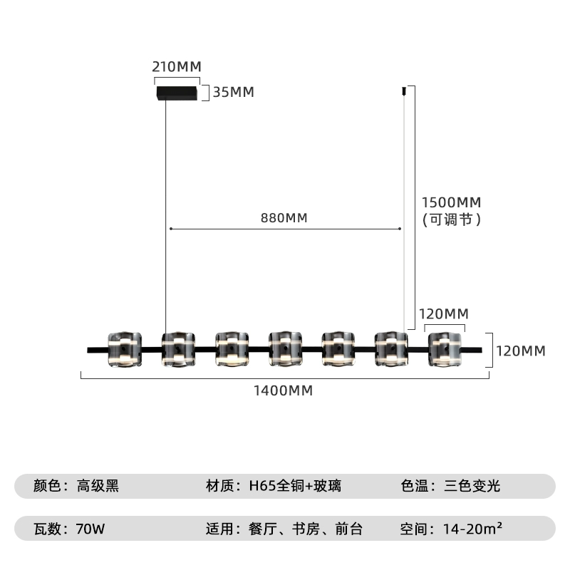 đèn thả trần phòng ngủ Nhà hàng tối giản của Ý Đèn chùm hiện đại Modern Designer Tất cả -Copper High -end Creative Bar Light Light Light LED đèn thả đèn thả bàn ăn hiện đại Đèn thả