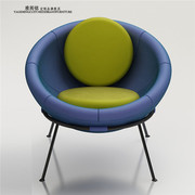 Tùy chỉnh đồ nội thất-Designer FRP đơn giải trí bát mô hình ghế phòng khách sạn biệt thự hình dạng ghế YGM-235
