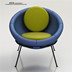 Tùy chỉnh đồ nội thất-Designer FRP đơn giải trí bát mô hình ghế phòng khách sạn biệt thự hình dạng ghế YGM-235 Đồ nội thất thiết kế