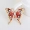 Châu Âu và Mỹ cá tính bướm trâm nhỏ giọt thủ công màu động vật trâm cài ngọc trai rhinestone pin pin phụ kiện thời trang - Trâm cài