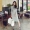 2018 nữ mùa thu Hàn Quốc phiên bản của tự trồng bông dệt kim trên đầu gối váy dài dài trùm đầu giản dị áo len váy