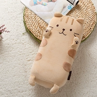 Nhật Bản phim hoạt hình mèo ngủ gối thắt lưng gối bảo vệ đa chức năng gối cổ tử cung phục hồi chậm đệm bộ nhớ bọt nhỏ - Gối goi cao su