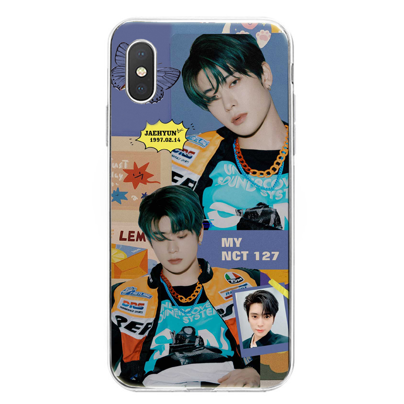 【15】 Transparent Edge With Color BackgroundNCT 127 Zheng Zaiyu Same apply Apple 11 Huawei P40 millet 10 Samsung One plus VIVOPPO Mobile phone shell