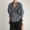 Liangliang nhà mới của Hàn Quốc chic đa năng ve áo gấp kết cấu chéo thiết kế bất thường dài tay áo phụ nữ áo sơ mi vải lụa